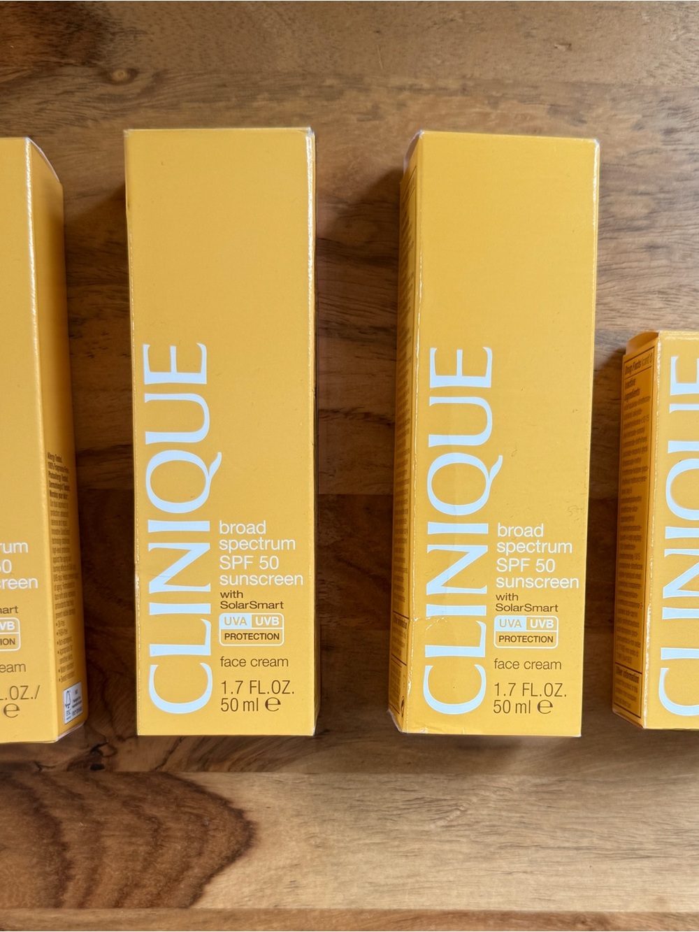 Clinique Broad Spectrum SPF 50 Face Cream - Bright Yellow Packaging
